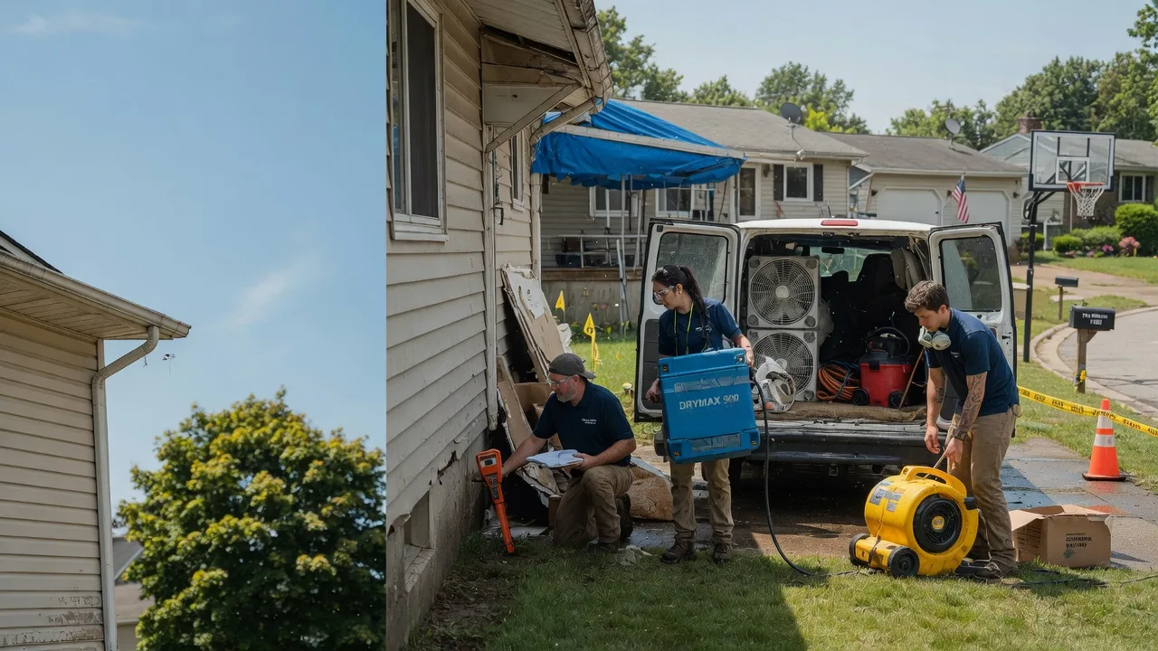 Ceiling Leak Cleanup in Warfordsburg, PA near me