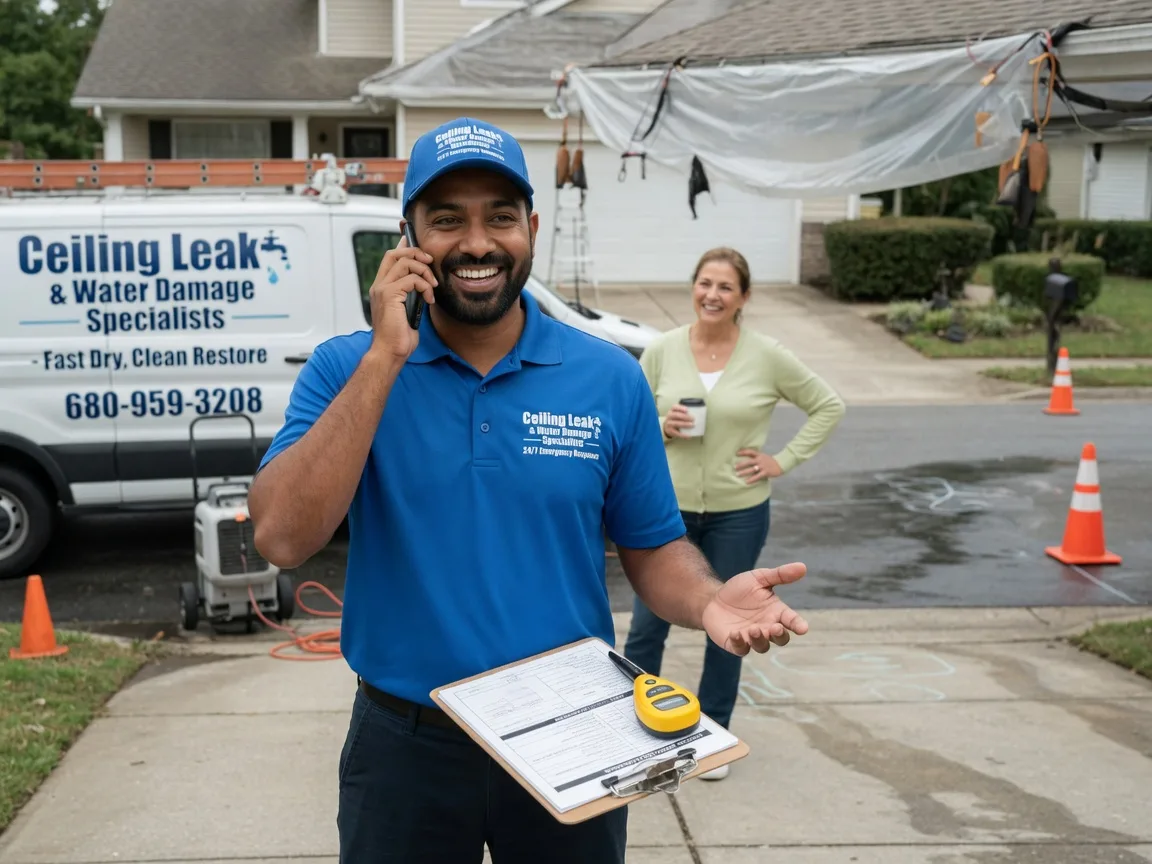 Ceiling Leak Cleanup Warfordsburg, PA FAQs